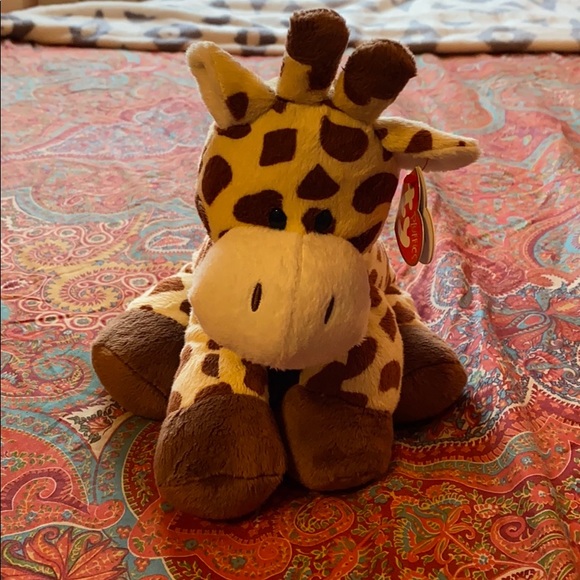 Ty Other - Ty Beenie baby giraffe Tiptop